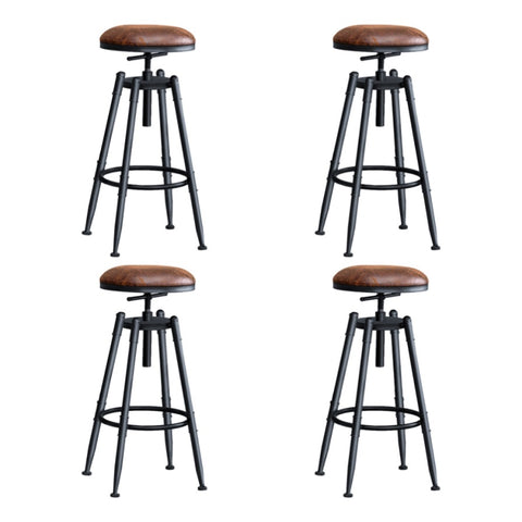 Levede 4x Bar Stools Industrial Kitchen BR1013X2