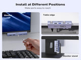 BENFEI 396GY USB-C 8-in-1 Docking HDMI 4K/60HxzUSB-C2xUSB2.0RJ45PD100W V28-ELEBEN396GY