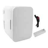 Mini Fridge 4L Cooling Warming Low Noise Mini Refrigerator for Car Food Drink Skincare Cosmetics V1294-YM0901-3113240143811