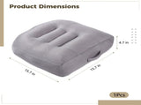 Adult Booster Seat Cushion, 4.7 in Thick Car Seat Cushion for Short People, Breathable Fabric, PP V1369-AZ3-W-08617