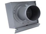Stainless Steel Ventilation Duct Wall Air Vent Cap for Ventilator Exhaust Fan Range Hood100mm Pipe V1294-YM0901-3113210063711