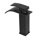 G1/2 Mixer Water Tap Basin Sink Faucet with Long Handle for Bathroom Hotel Homestay Black V1294-YM0710-3112210077011