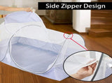 Portable Mosquito Net Mosquito Net for Bed Free Installation-Suitable for Camping, nap, Patio V1369-AZ3-W-06413