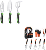 Garden Tools, 3 Pack Heavy Duty Gardening Tools Garden Tools, 8 Piece Gardening Tools V1258-DP02-C-961
