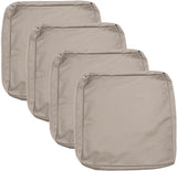 Patio Cushion Covers 24x24 Waterproof Outdoor Cushion Covers for Patio Furniture 4Pack Patio Cushion V1258-DP02-WO-971