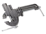 Bench Vise 360 Degree Rotating Cast Steel Small Clamp On Table Vise for Woodworking Jewelry Making V1294-YM0717-3114220068211