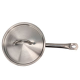 Stainless Steel Composite Bottom Cooking Pot Single Handle Saucepan with Lid Kitchen Cookware V1294-YM0901-3113200010211