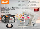 Versatile Stand Mixer with 4.0L Stainless Steel Bowl and 1600W Motor for Home Baking, Dough V1341-ZY-X4NDNYTW-RED
