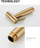 Hygiene Bidet Sprayer Set Gold V1221-XM-CXQTZ-001