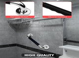 2 Pieces Toilet Grab Bars - 30 cm - Wall Grab Bar - Bathroom Grab Bars - Shower Grab Bars V1188-MS101-02822-1