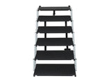 Pawz Dog Ramp Pet Stair Car Suv Travel Step Foldable PT1145-6-BK-IR
