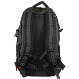 Pierre Cardin Mens Nylon Travel & Sport Medium Backpack Bag in Grey/Black V563-PC3850-GREY