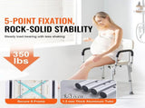 Shower Chair, Shower Seat with Back, Adjustable Height Shower Stool, Shower Chair for Inside Shower V952-LYYFXFLHJPESAQLY8V0