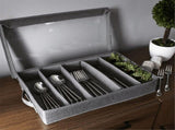 Flatware & Utensile - Silverwaree Box with Adjustable Divider, 5 Compartment Flatware V1370-AZ4-13573