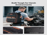 Tool Backpack, 49 Pockets, Heavy-duty Tools Storage Organizer Work Bags with Laptop Compartment & V952-GJBBBD1012INXI8UM001V0
