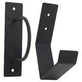 Battle Rope Wall Anchor Kit Carbon Steel Wall Mount Exercise Rope Organizer Bracket with Storage V1294-YM0901-3114250034111