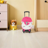Lightweight Backpack Trolley, Multi-Color, Telescopic Handle, Detachable Wheels, for Bags V1369-AZ3-W-14513