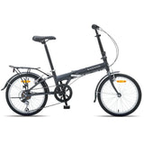 Progear Bikes Nomad Folding Bike 20" in Grey V572-BIKPNOMAD20GRY