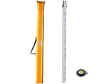 Measuring Rod 16-Feet/10ths 4 Sections Telescopic Grade Rod 1/10ft w/ Bag V952-YZCLG16YCFEE7GXUHV0