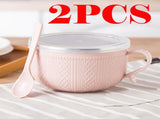Soup Bowl with Handles,Soup Mug with Handles, Wide Large Cereal Bowl for Oatmeal, Gumbo, Salad, V1189-WXFWAL-20260319-00344