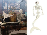 Skeleton Decorations Skeleton Mermaid, Halloween Skeleton Mermaid Decorative for Costume Party V1369-AZ3-W-16106