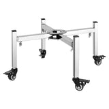 Fire Pit Stand, 38-68.6 cm Adjustable Stretch with 4 Casters, Firepit Stand for Solo Stove Bonfire V952-HKZJXXFG1527AIXIG001V0