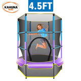 Kahuna Mini 4.5 ft Trampoline Blue Purple TRA-FJP-45-BUPU