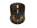 SM802 TriMode Gaming Mouse, Adjustable DPI, RGB Backlight, Ergonomic Wireless Mouse,black V1300-SM802-BLACK