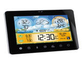 Weather Forecast Station Wireless Indoor Outdoor Touch Digital Time RF Sensing Hygrograph with Clock V1294-YM0901-3111240135911