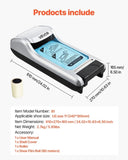 VEVOR Shoe Cover Machine Automatic Shoe Cover Dispenser Fits Up to US 11 V952-SDXTJXDMMB11H7HPD001V0