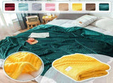 Super Soft Flannel Blankets for Beds 70*78.7inch Warm Throw Blanket for Home Bed Sofa V1294-YM0715-10325905