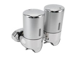 Soap Dispenser Dual Pump 1000ml Wall Mounted Easily Refilled Reusable Shampoo Dispenser for Bathroom V1294-YM0523-3112220030011