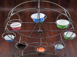 Charmed Ferris Wheel Cupcake Stand 8 Cupcakes Display Stand for Carnival and Circus Theme Party V1294-YM0717-10096315