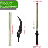 Heavy Duty Fence Wire Tensioner with Ergonomic Long Handle for Farm Ranch Orchard Agricultural Fence V1341-ZY-CC62X9ER-BLACK