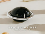 Black 3-in-1 Focus & Productivity Set Magnetic Mechanical Timer, Noise-Reducing Earplugs & V888-ELOSUNG54286