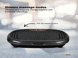 Social Hike Black Mini Vibration Plate - Vibrating Exercise Machine Platform V238-SUPDZ-39285919055952