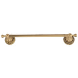 Towel Bar Copper Retro Space Saving 40CM Multifunctional Tilt Proof Single Towel Rack for Bathroom V1294-YM0901-3112230063312