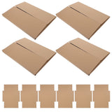 10pcs Vinyl Record Shipping Mailer Boxes Kraft Paper Box Mailers V1192-AZ-W-32972