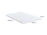 DreamZ 5cm Thickness Cool Gel Memory Single E0096-S