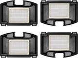 4 Pack HEPA Filters for Shark RV2310 Matrix Robot Vacuum Cleaner, Washable Filter Replacement V1188-CYX-JXH-1895