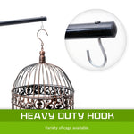 Bird Cage Hanger Stand Parrot Aviary SOLO 160cm V274-PET-B9-170