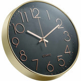 12 Inch Silent Non Ticking Wall Clock Modern Battery Operated Wall Clock Easy To Read Decor For V1188-MS-227-2122