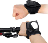 Bike Rear View Wrist Mirror Adjustable Arm Strap HD Reflex Mirror for Cyclists and Road Riding V1189-LC-QP-00562