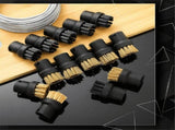 20 Pcs Steam Cleaner Brush Heads Steam Brushes Attachments Replacement Steam Clean Brush Heads for V1370-AZ4-08091