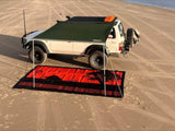 Country Orange 3m x 1.8m recycled poly mat V941-COUNTRYO3X1.8
