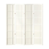 Artiss 4 Panel Room Divider Screen 176x179cm Nova White RD-7001-4P-WH