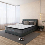 Queen Euro Top Pocket Spring Mattress Motion Isolation Comfort with CertiPUR-US Certified Foam V63-930291