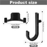 Storage Hooks for Sheds - Handy J/V-Shaped Tool Hooks - Compatible with various sheds - Storage V1189-WXFBOL-150-1