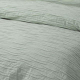 Vintage Design Homewares Malvern Sage Cotton Quilt Cover Set Single V442-HIN-QUILTCS-MALVERN-SAGE-SB