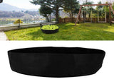 Raised Garden Bed Felt Planting Round Garden Grow Bag for Herb Flower Vegetable PlantsBlack V1294-YM0901-3111200224911